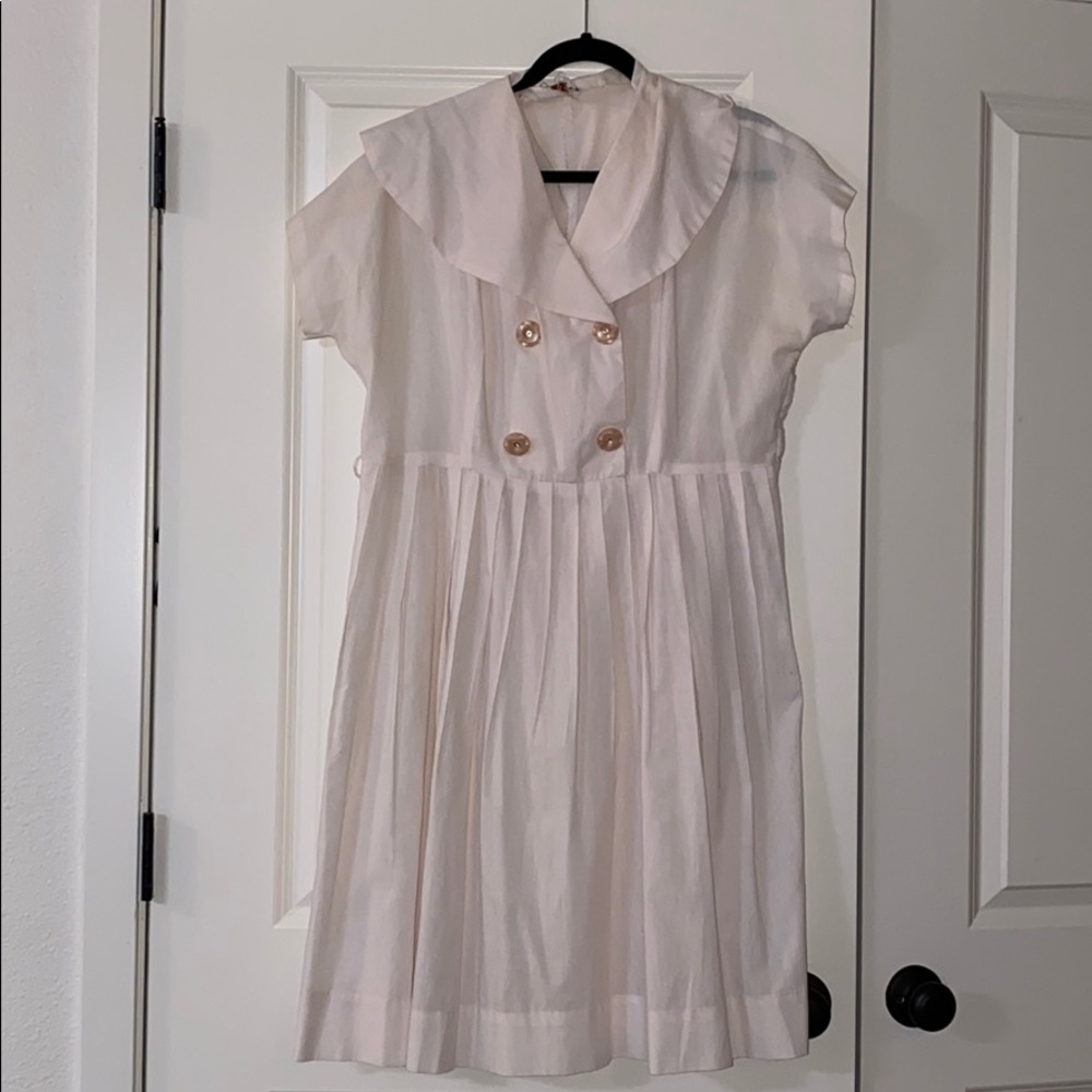 True Vintage pastel pink dress